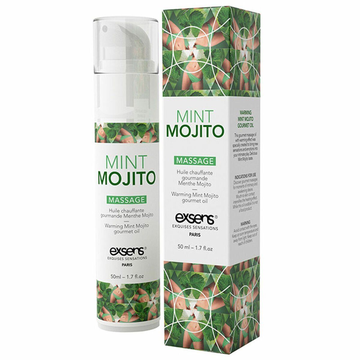 Aceite de Masaje Erótico Exsens 3760139882096 50 ml