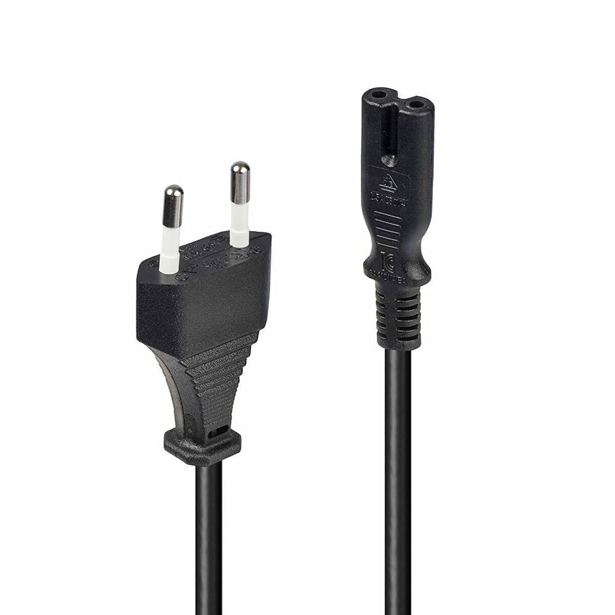 Cable Alimentación C7 Euro LINDY 3 m Negro