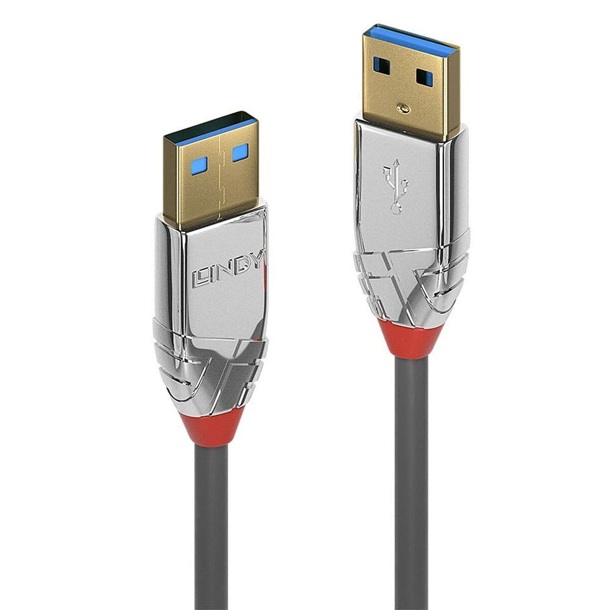 Cable USB LINDY 3 m Gris