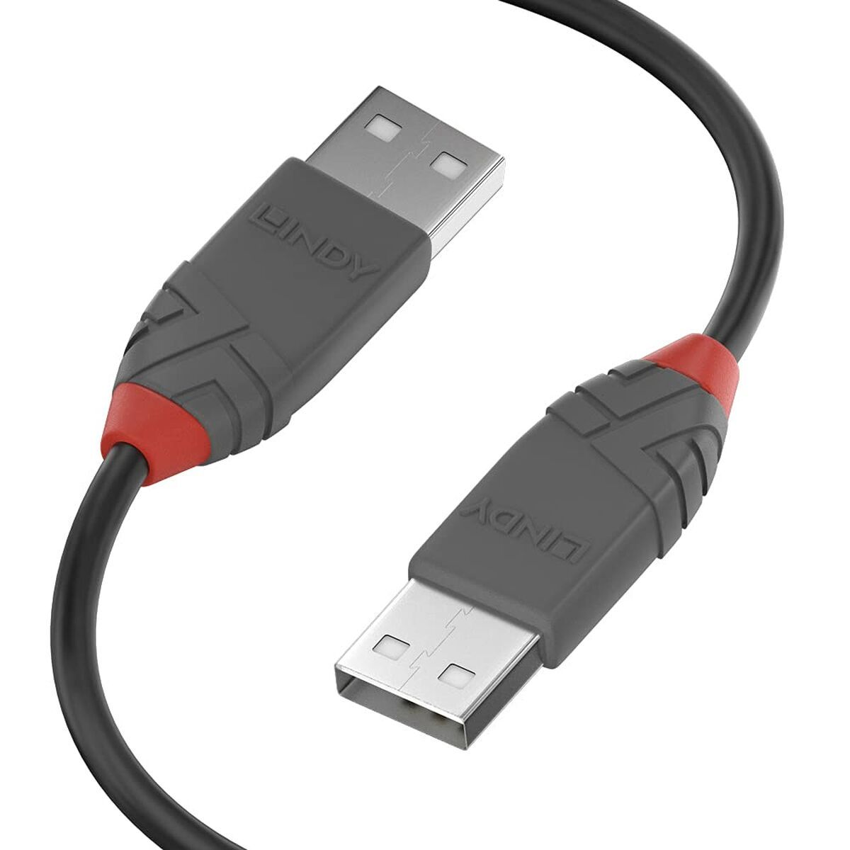 Cable Micro USB LINDY Gris 2 m