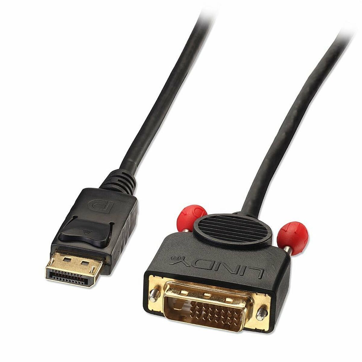 Adaptador DisplayPort a DVI LINDY 3 m Negro