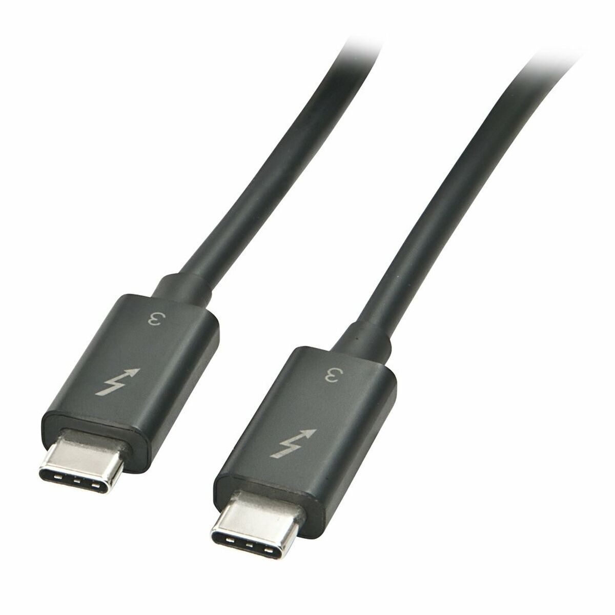Cable USB-C LINDY Negro 1 m (1 unidad)