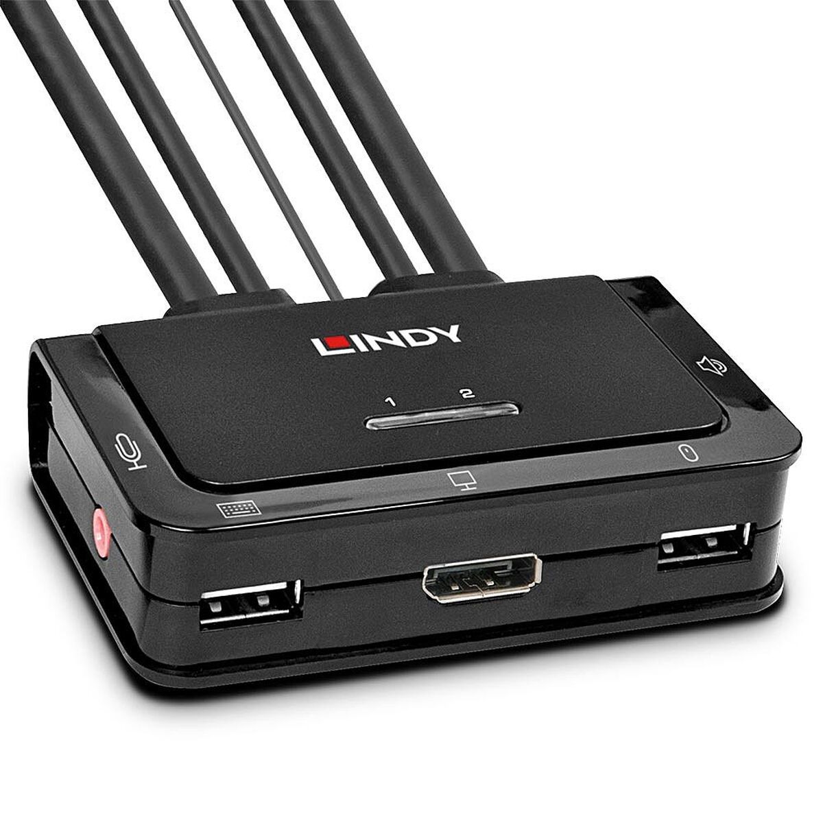 Switch KVM LINDY 1,2 m