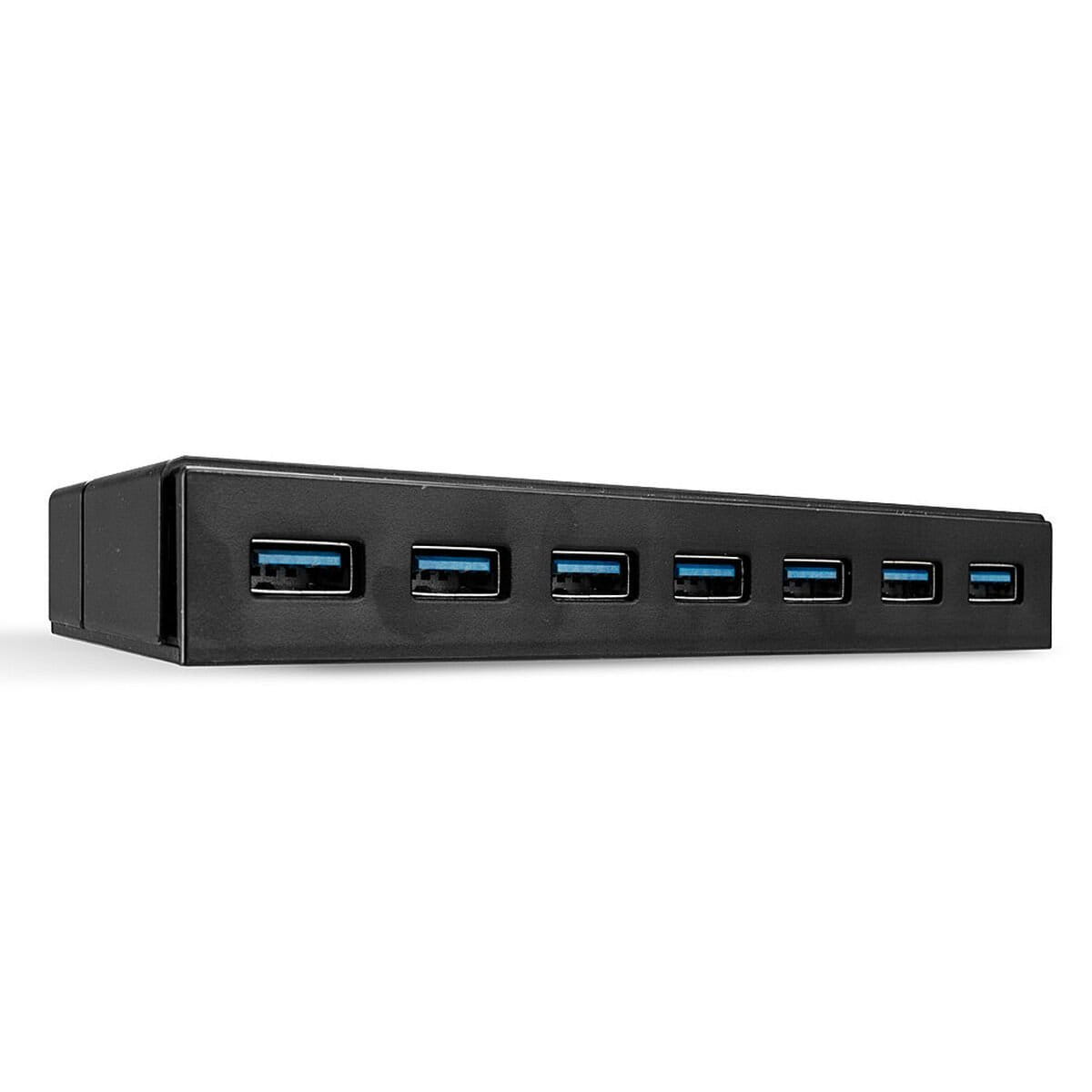 Hub USB LINDY Negro Azul oscuro