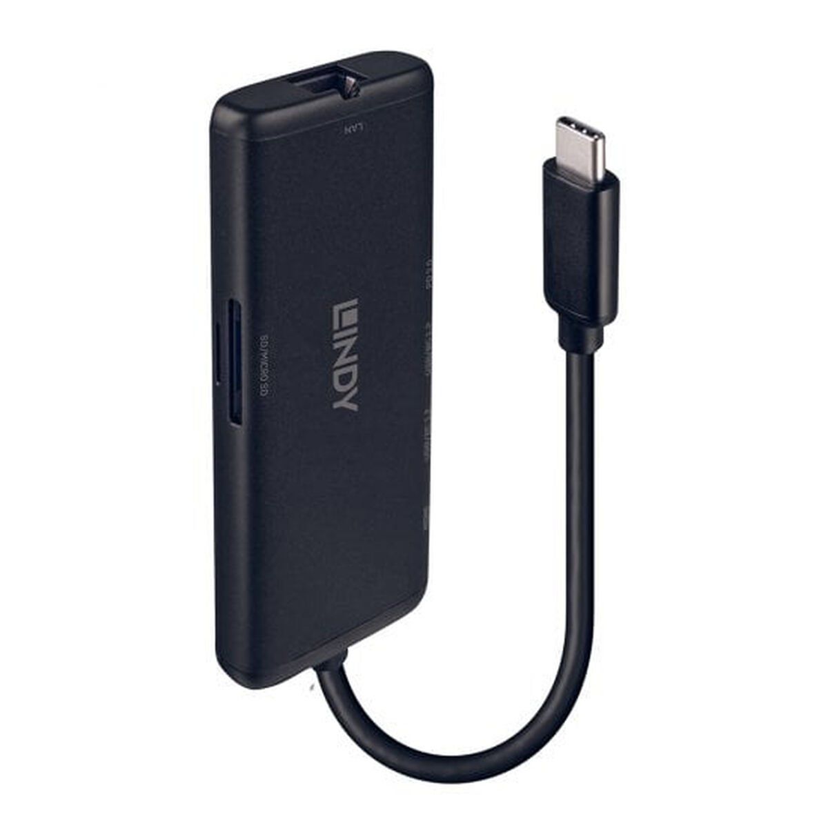 Dockstation LINDY Negro 100 W