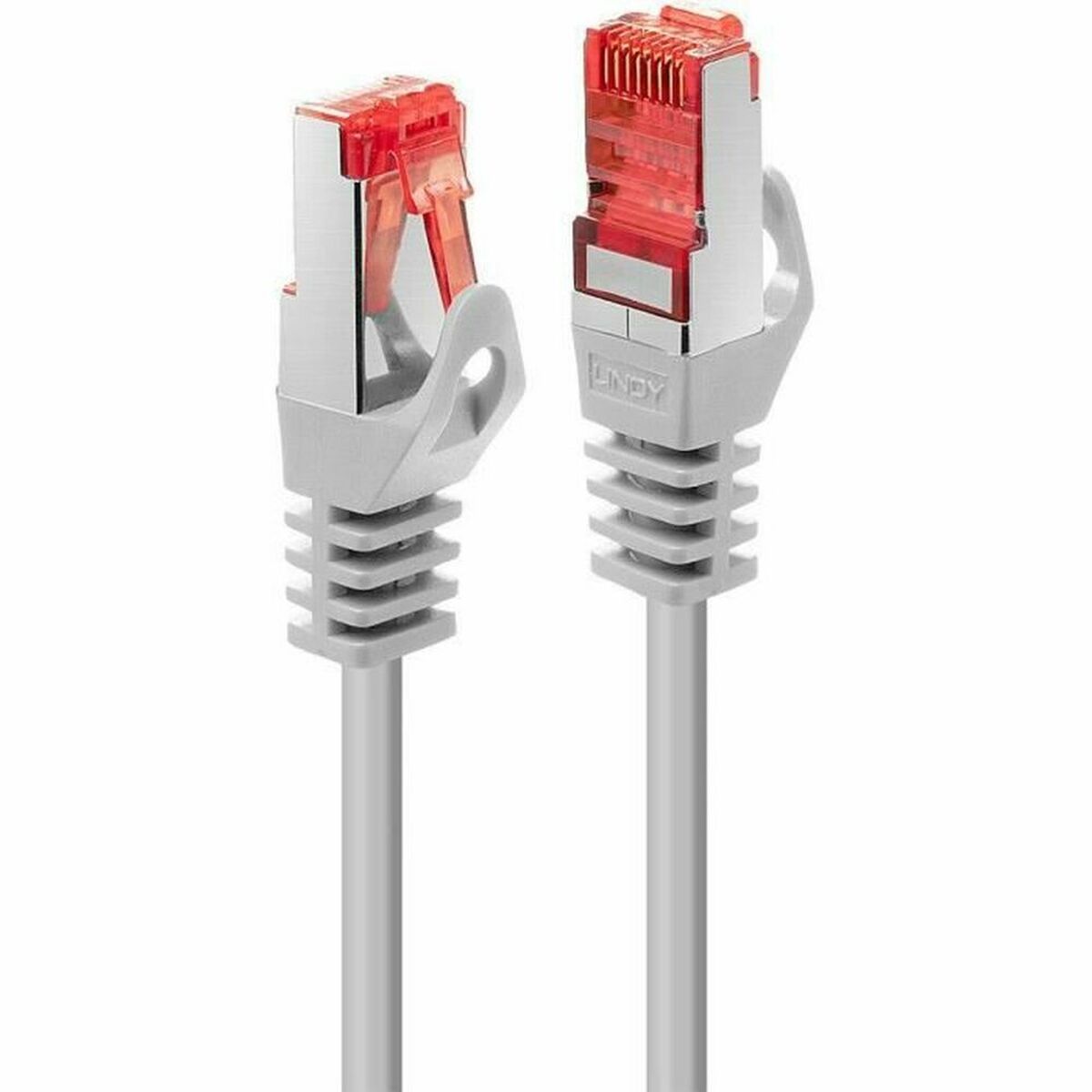 Cable de Red Rígido FTP Categoría 6 LINDY Cat.6 S/FTP 2m Gris 2 m (1 unidad)