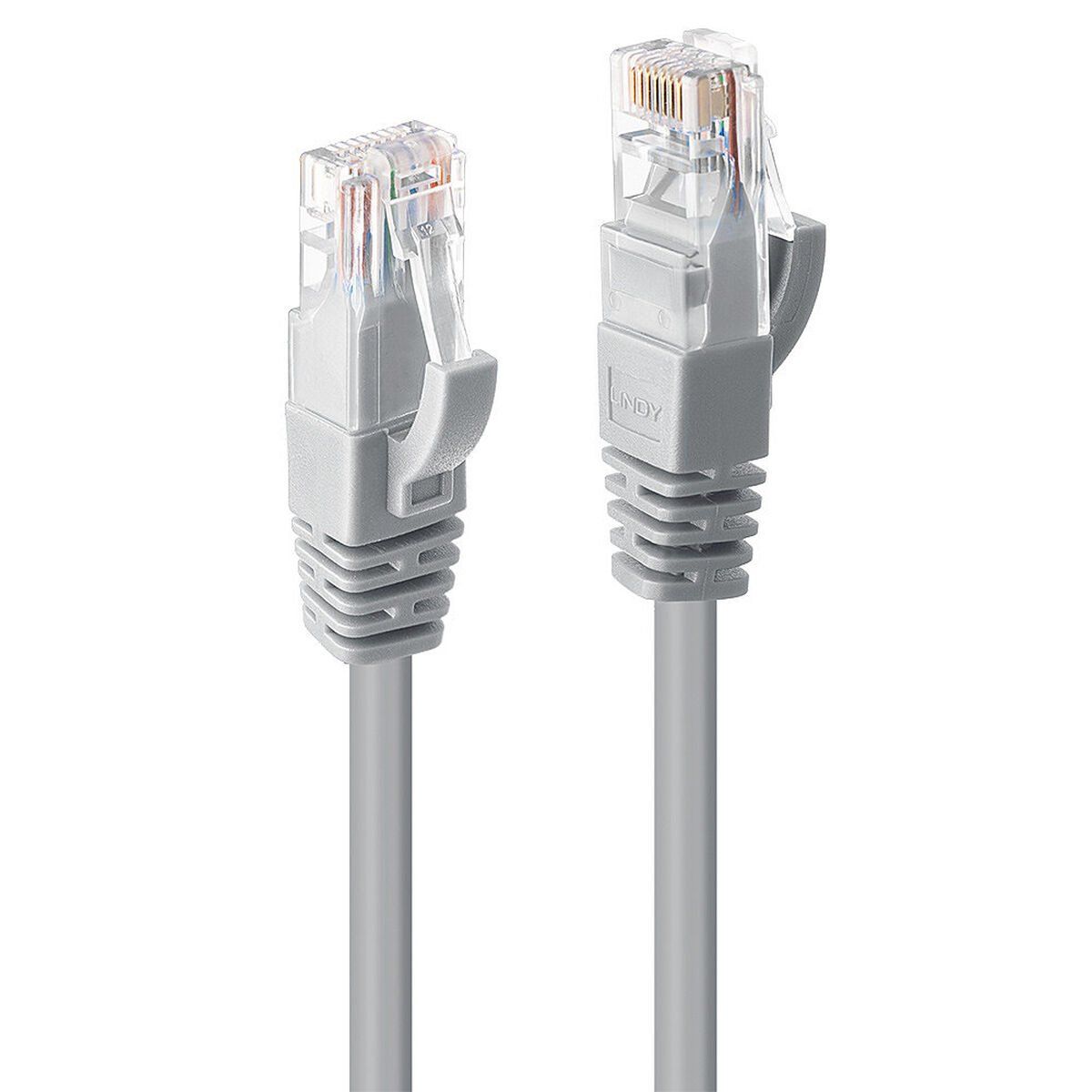 Cable de Red Rígido UTP Categoría 6 LINDY Gris 3 m (1 unidad)