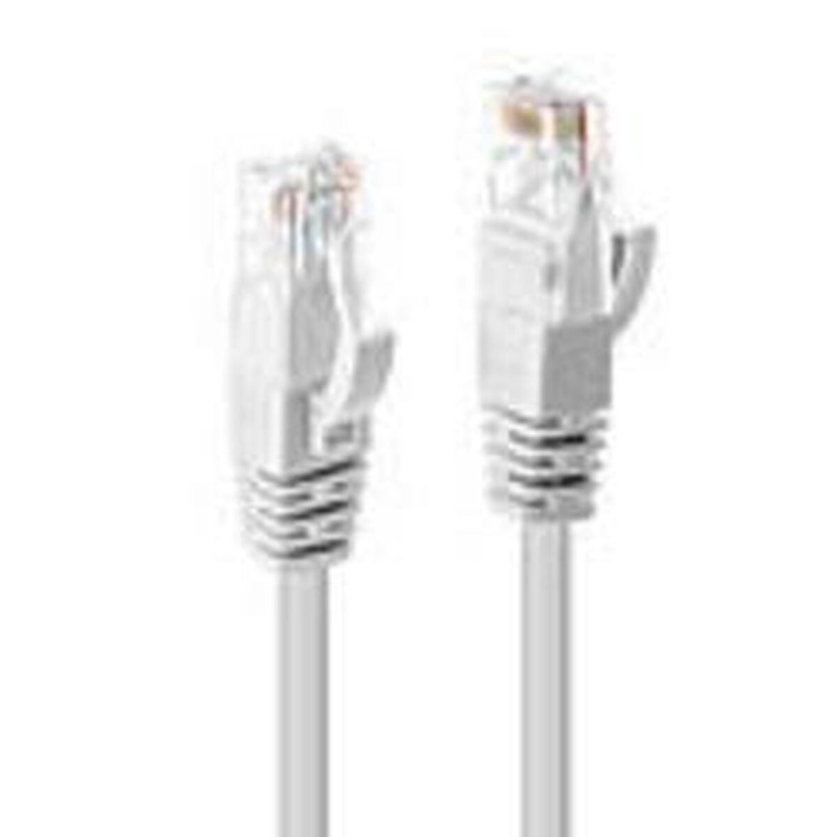 Cable de Red Rígido UTP Categoría 6 LINDY Blanco 7,5 m (1 unidad)