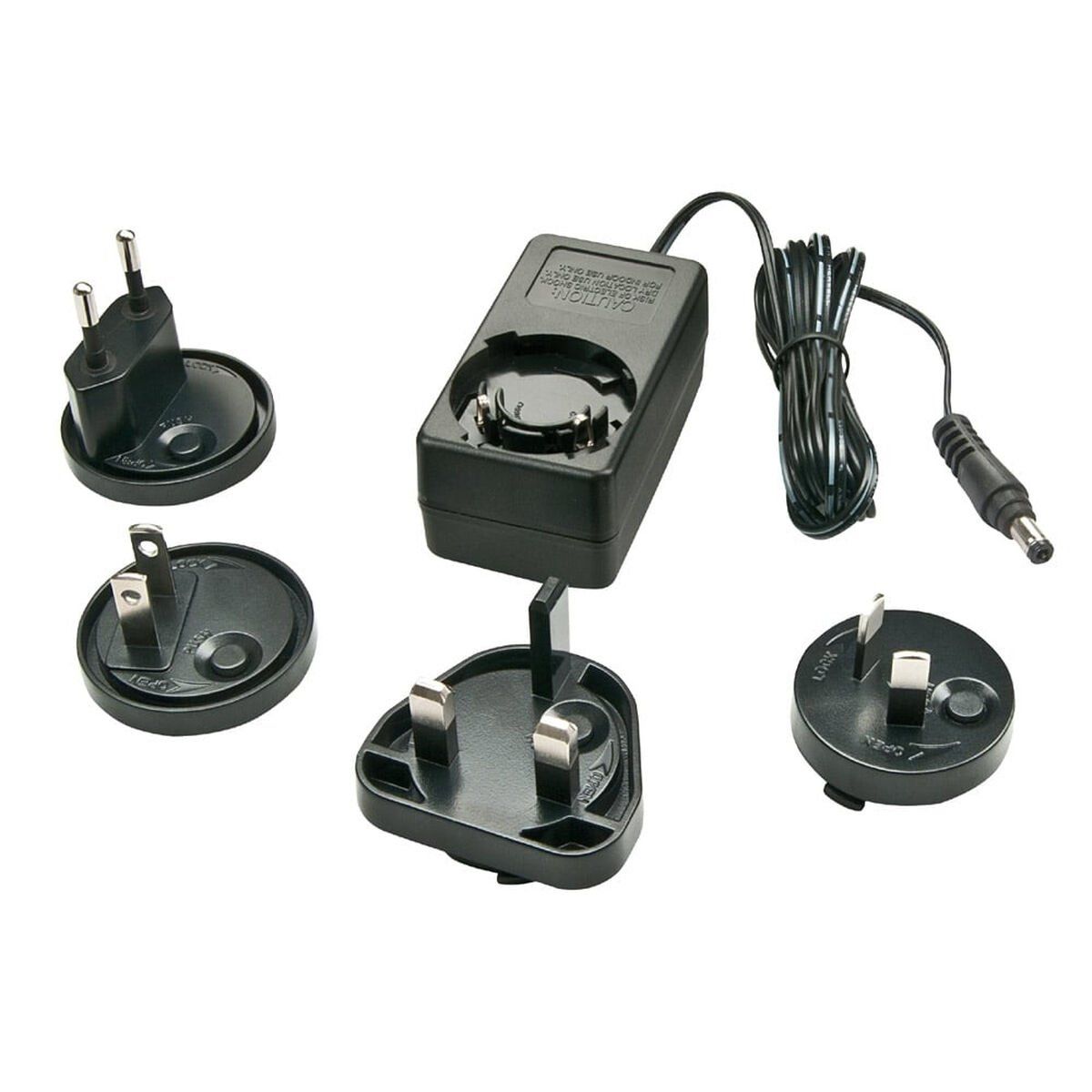 Adaptador de Enchufe Universal de Viaje LINDY Negro 15 W