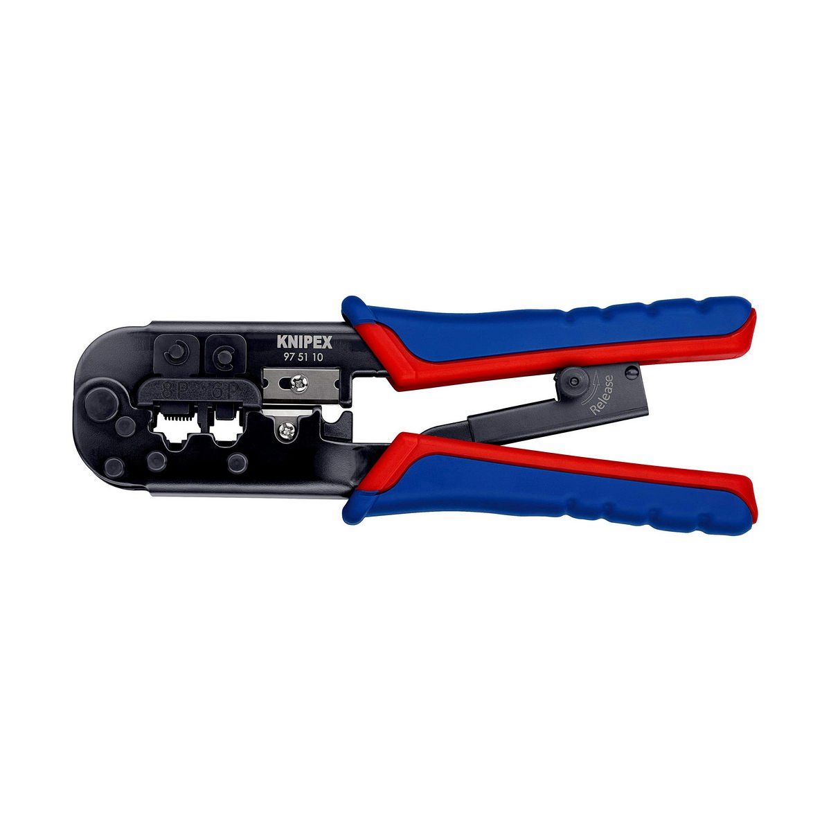 Crimpadora Knipex 70 x 18 x 190 mm Cables y conectores (1 unidad)