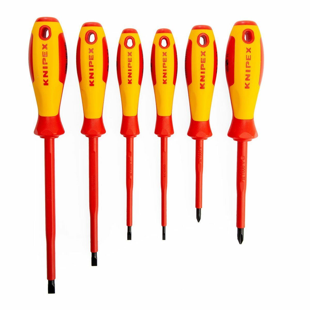 Set de Destornilladores de Electricista Knipex 00 20 12 V01 6 Piezas