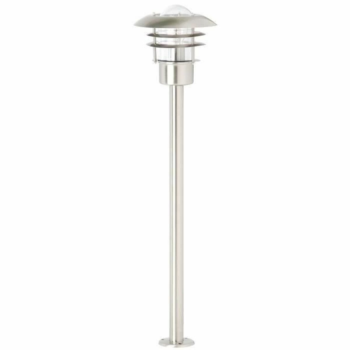Lámpara solar Brilliant Terrence Transparente Plateado 60 W