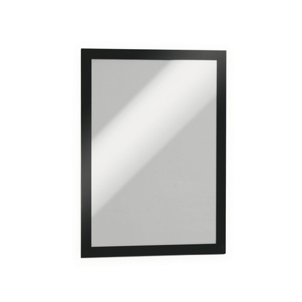 Marco Informativo Durable Negro Transparente Magnético 2 Piezas (2 Unidades)