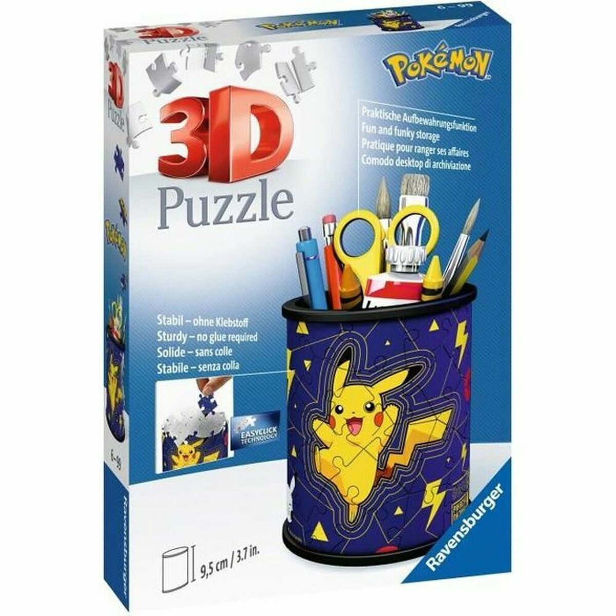 Puzzle 3D Ravensburger Iceland: Kirkjuffellsfoss 54 Piezas 3D Portalápices