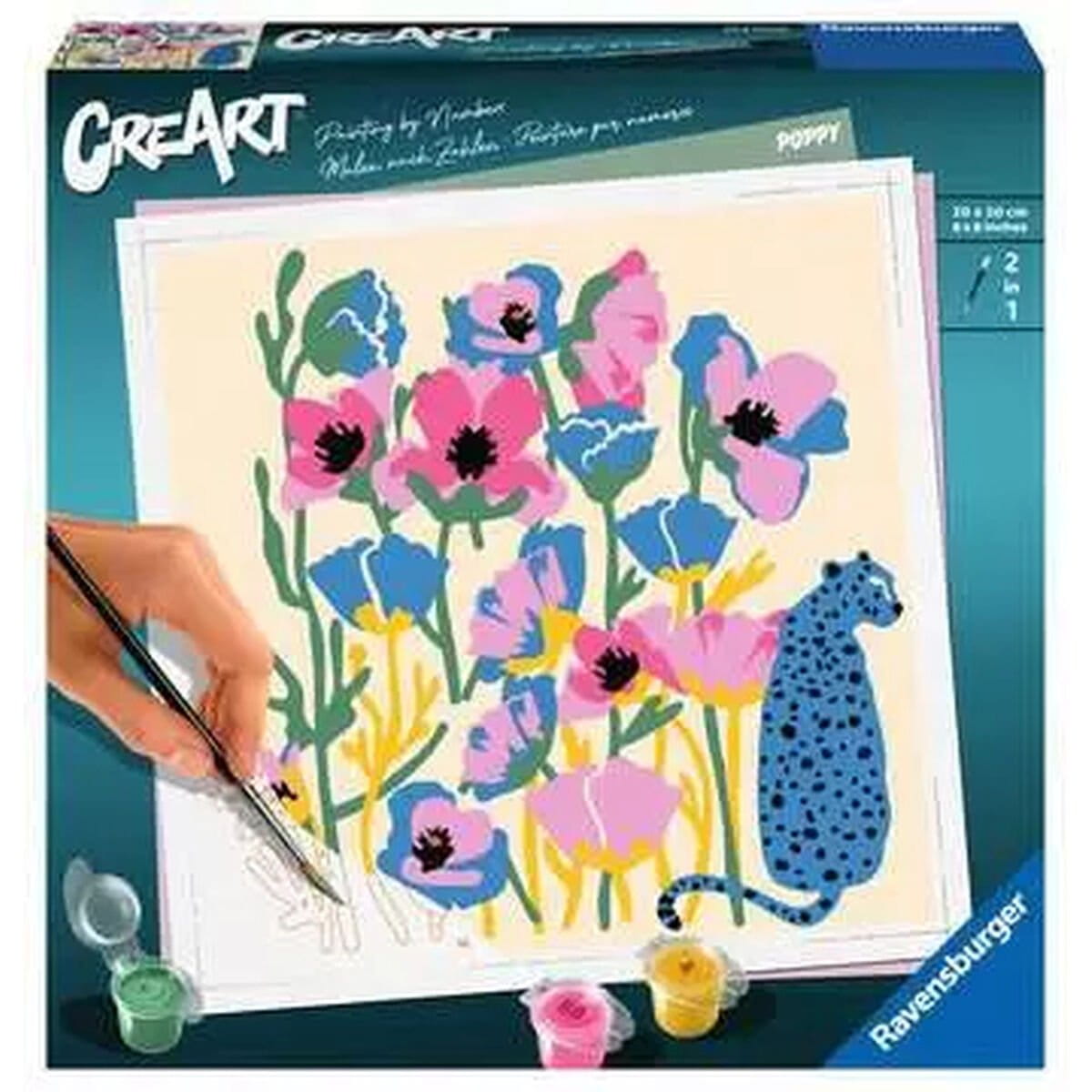 Set de Pintura por Números Ravensburger Flowers