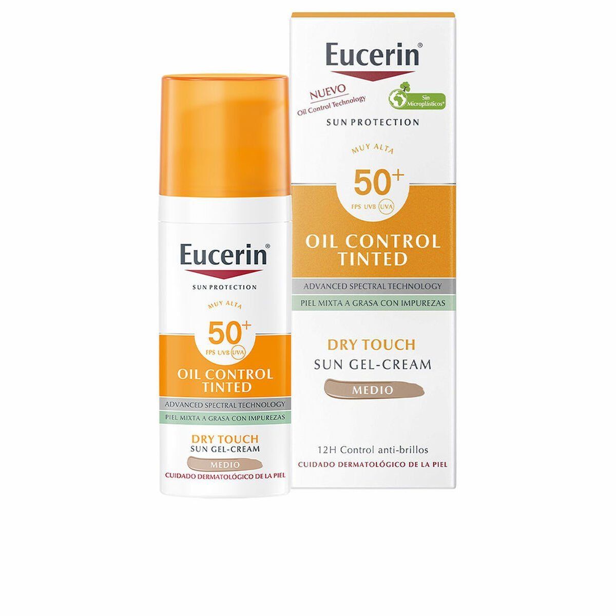 Protector Solar Eucerin Sun Protection Medium Spf 50 Spf 50+ 50 ml