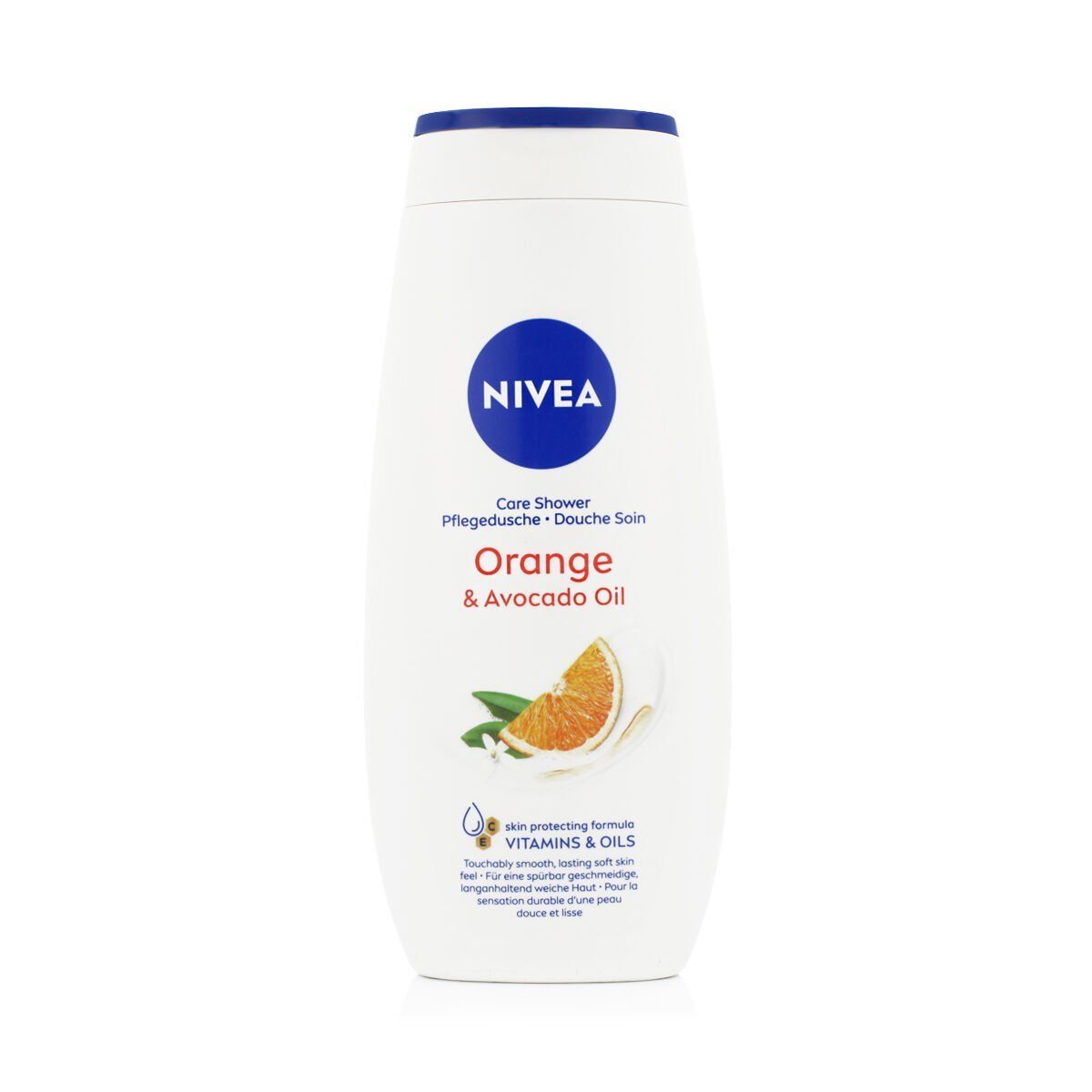 Crema de Ducha Nivea Care 250 ml Naranja Aceite de aguacate