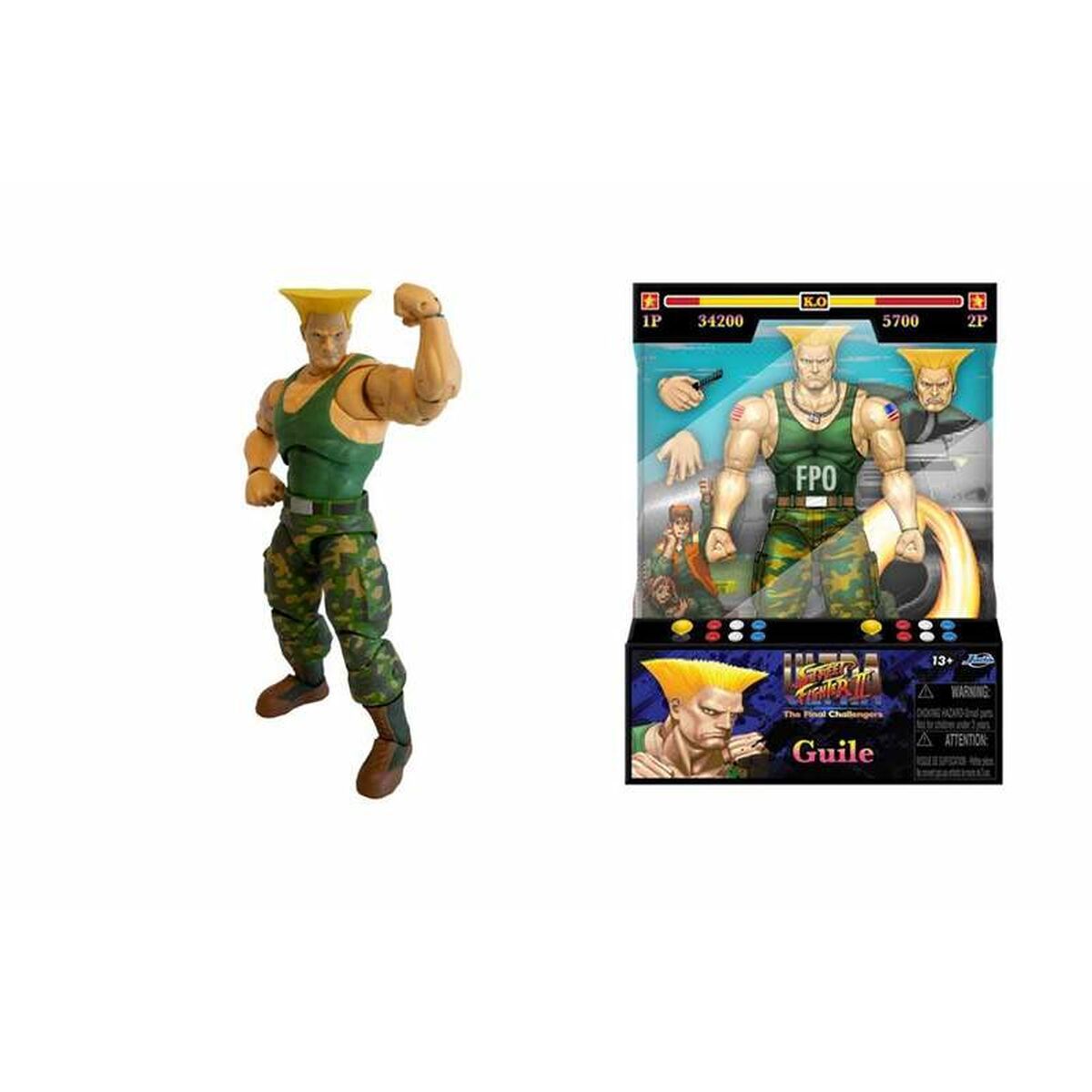 Figura Articulada Street Fighter