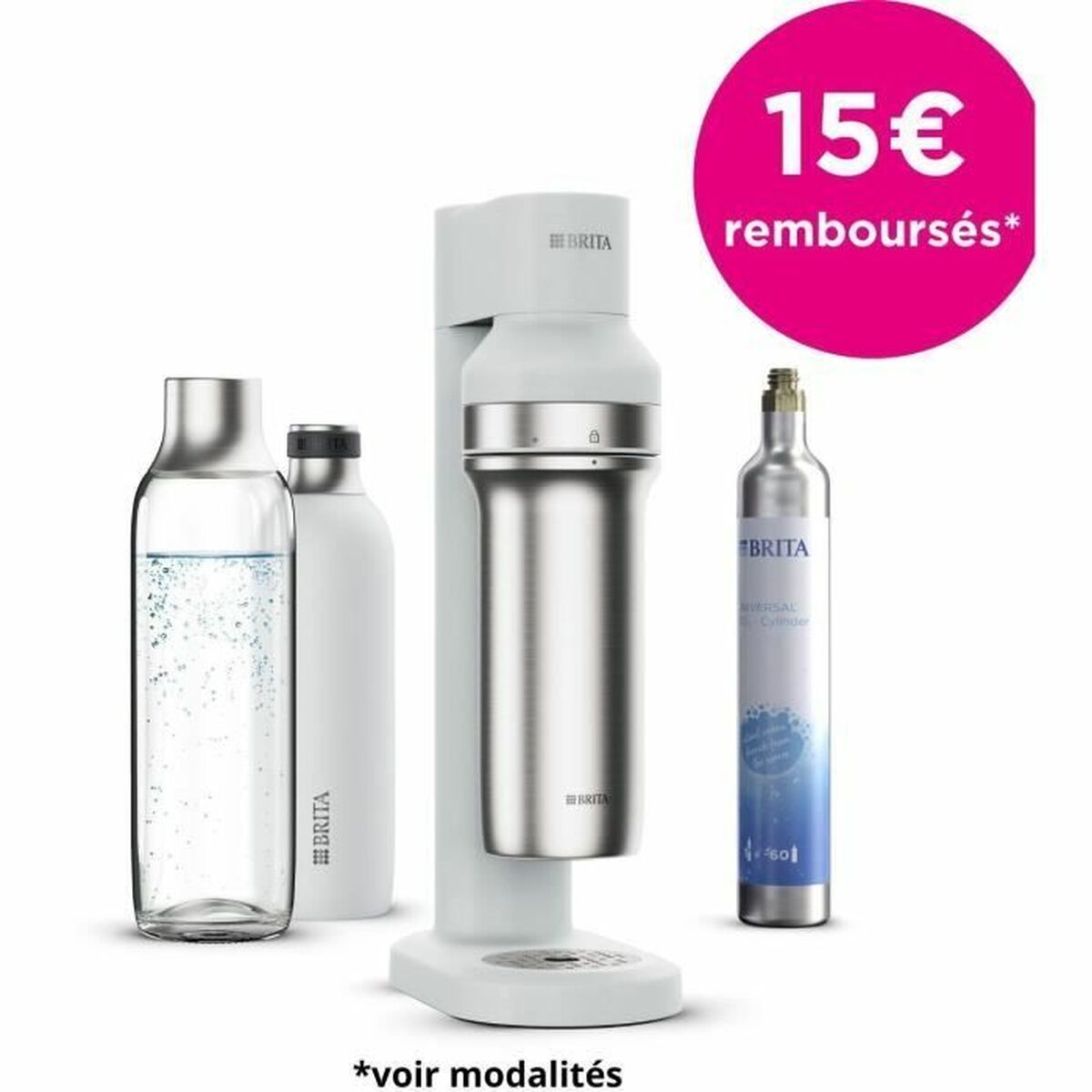 Máquina de Soda Brita sodaTRIO noir