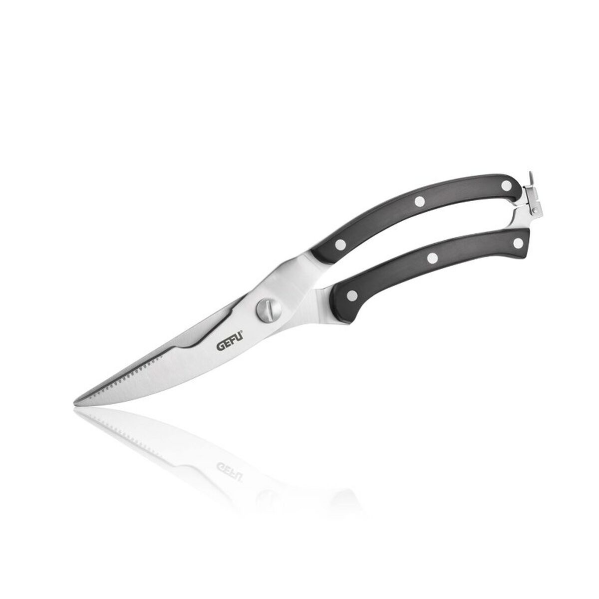 Tijeras de Cocina Gefu G-12620 Negro Plateado Acero Inoxidable Plástico 35,3 x 19,4 x 35,3 cm
