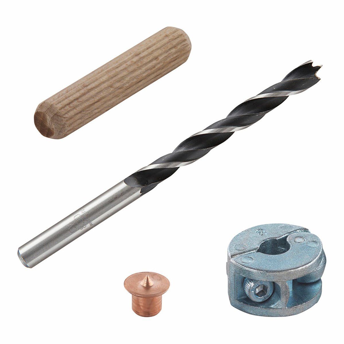 Set de brocas Wolfcraft 2917000 Accesorios