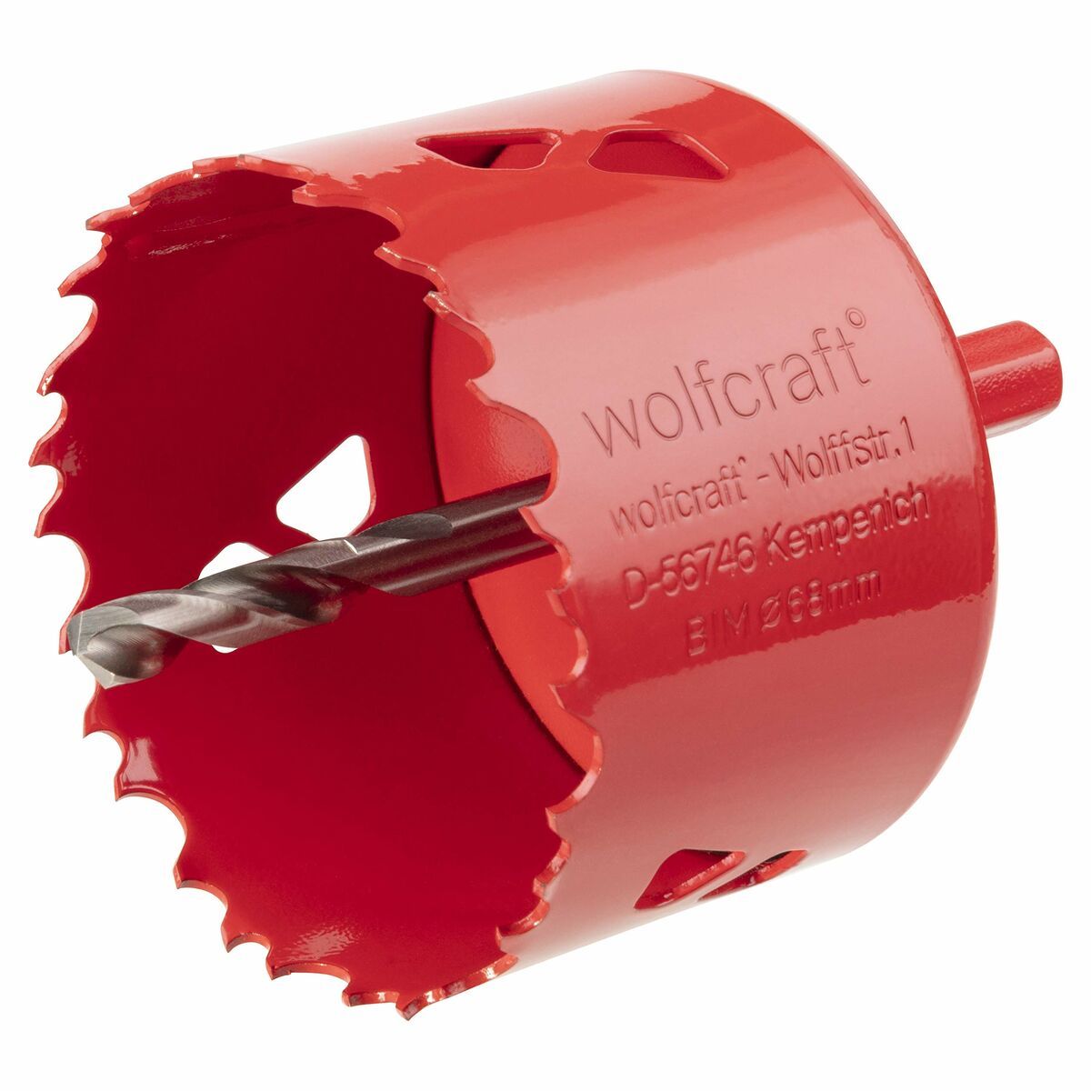 Broca de corona/Fresadora Wolfcraft
