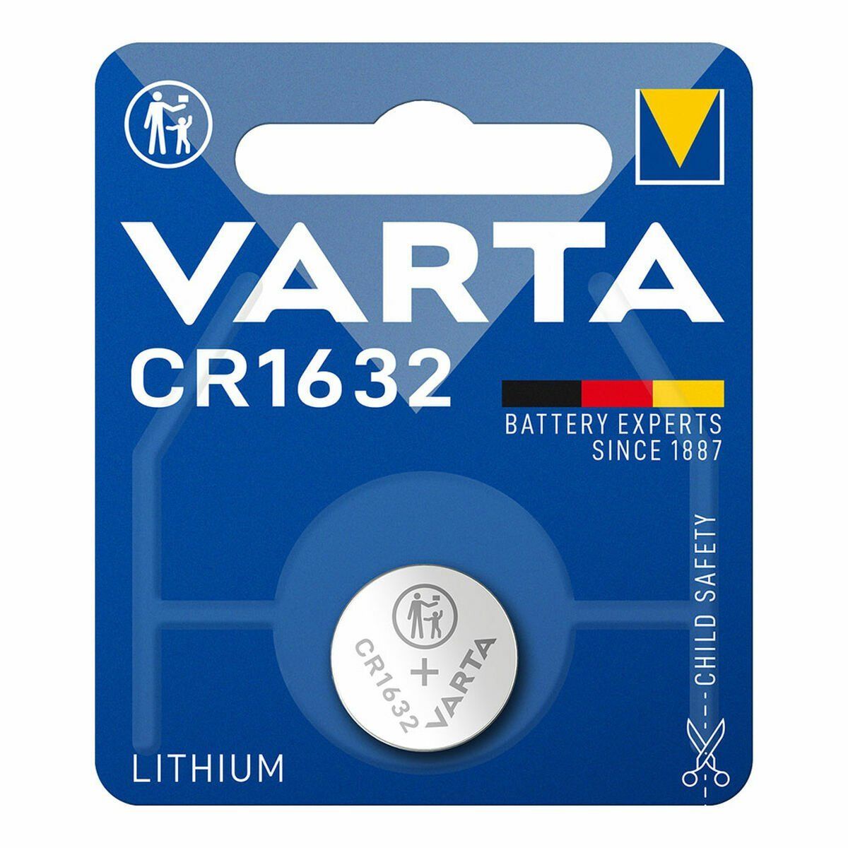 Pila de Botón de Litio Varta CR1632 3 V 1.55 V