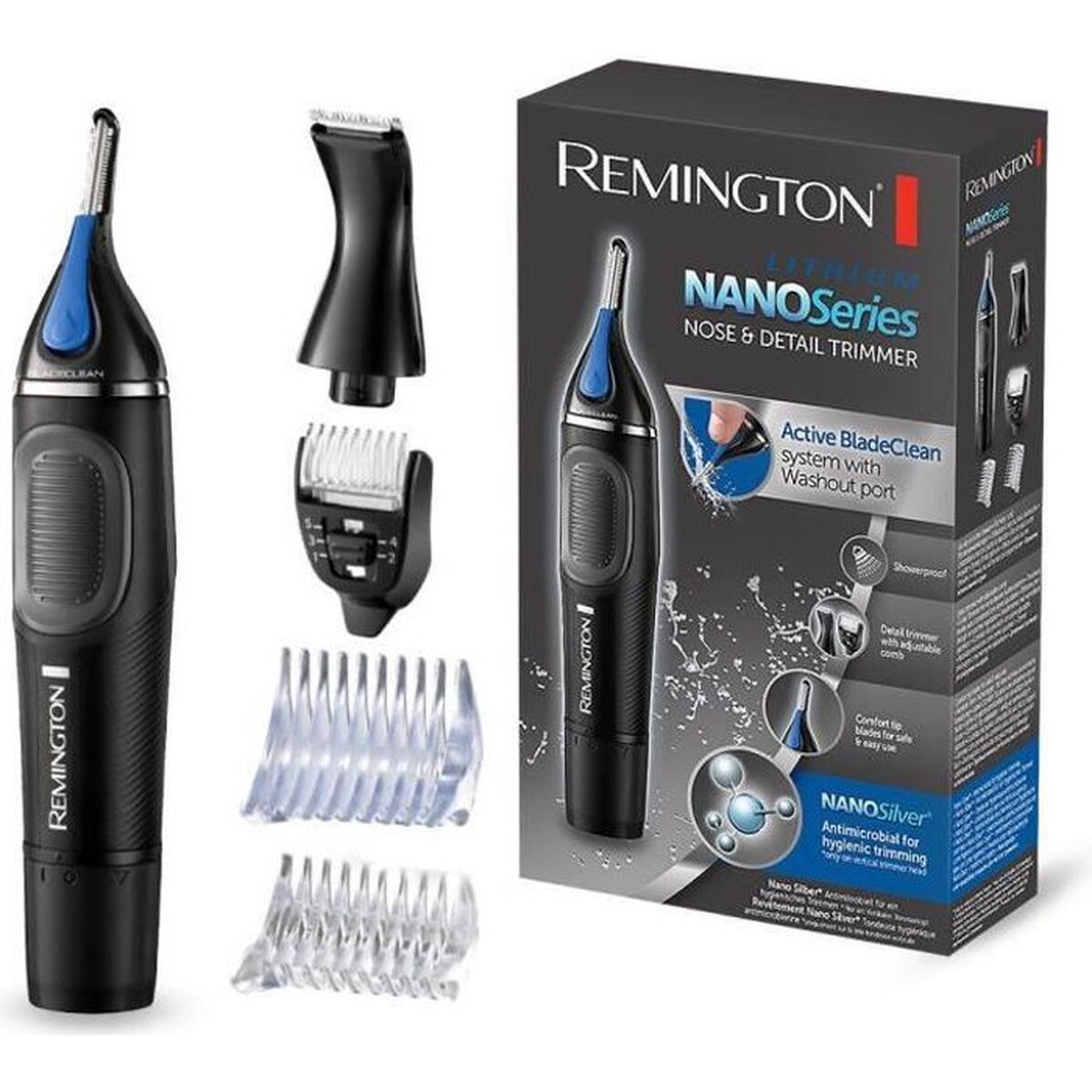 Afeitadora Recargable de Precisión 3 en 1 Remington NE3870