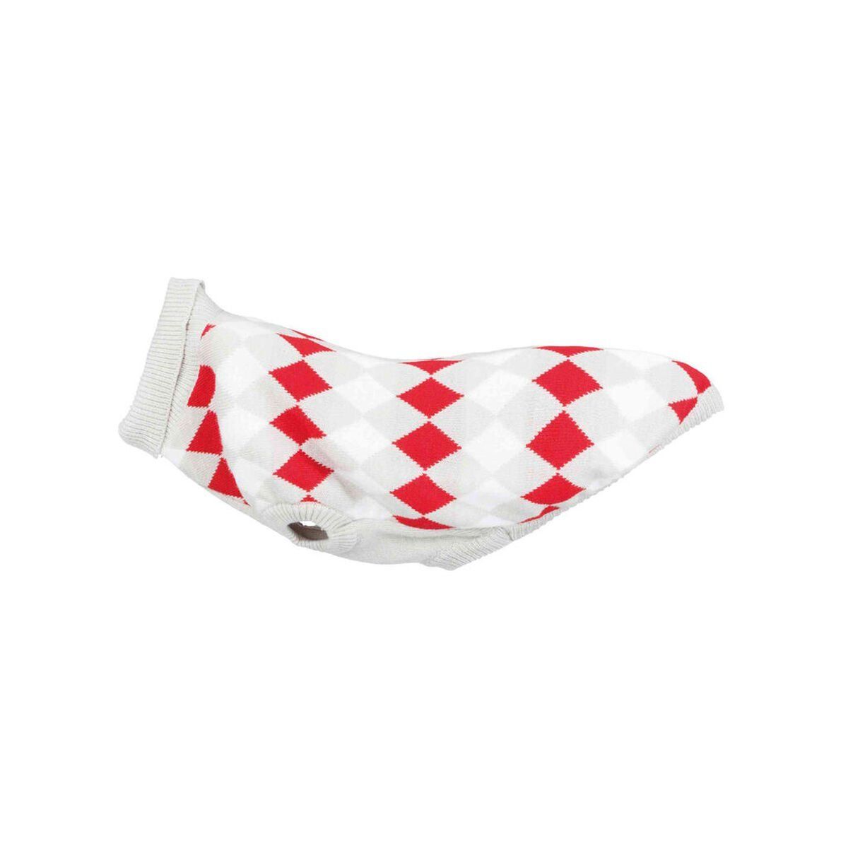 Jersey para Perro Trixie Blanco Rojo Gris M