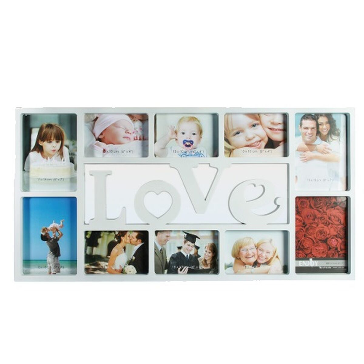 Portafotos de Pared Romantic Items Madera 10 fotos