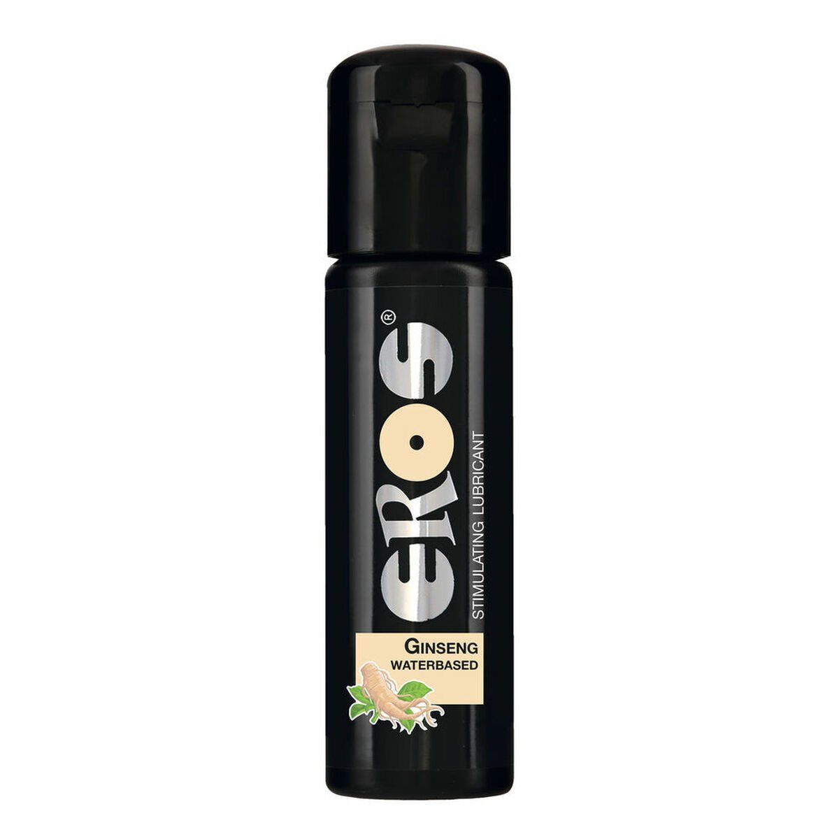 Lubricante Con Base de Agua Eros Sin aroma 100 ml Ginseng