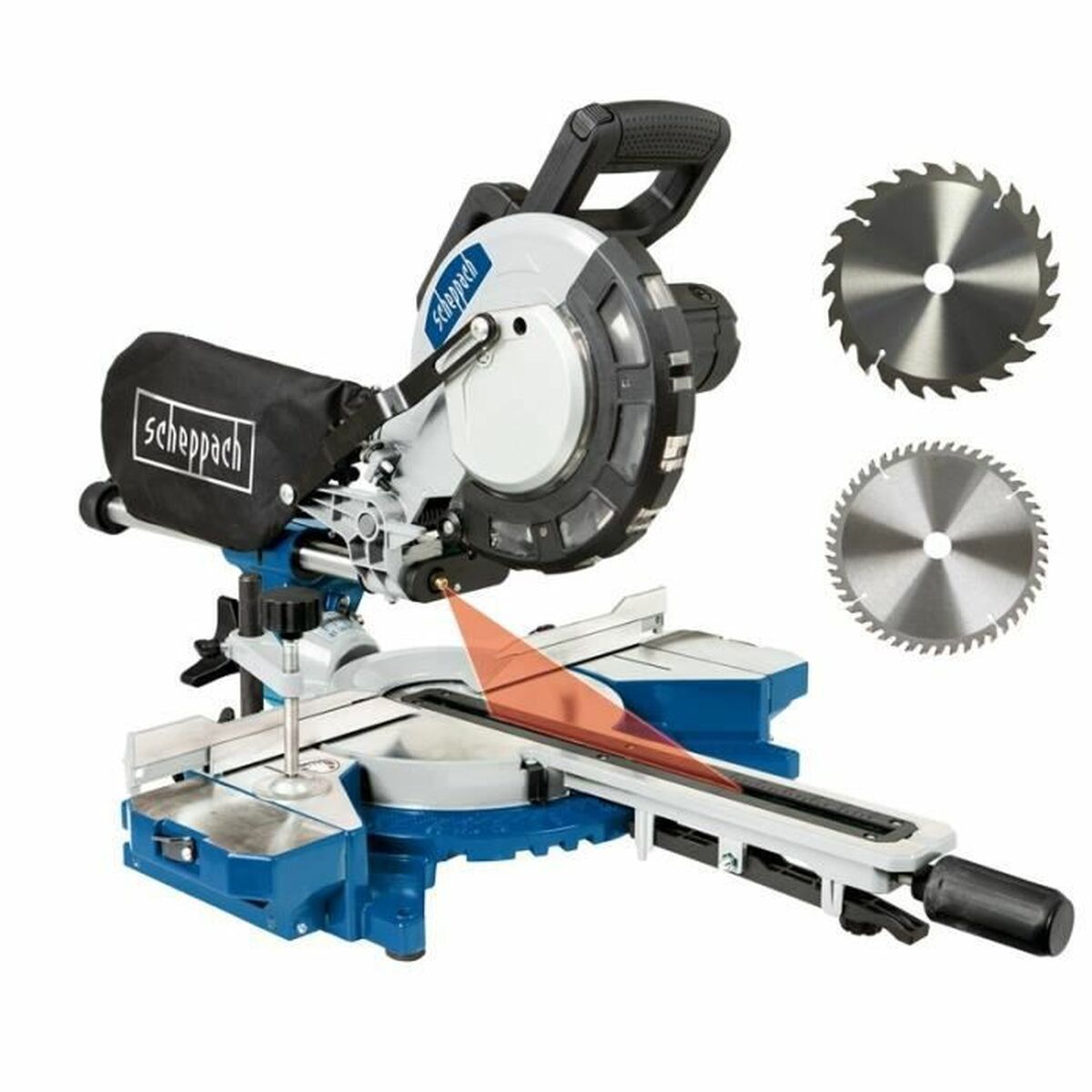 Sierra ingletadora Scheppach HM216 2000 W 230 V