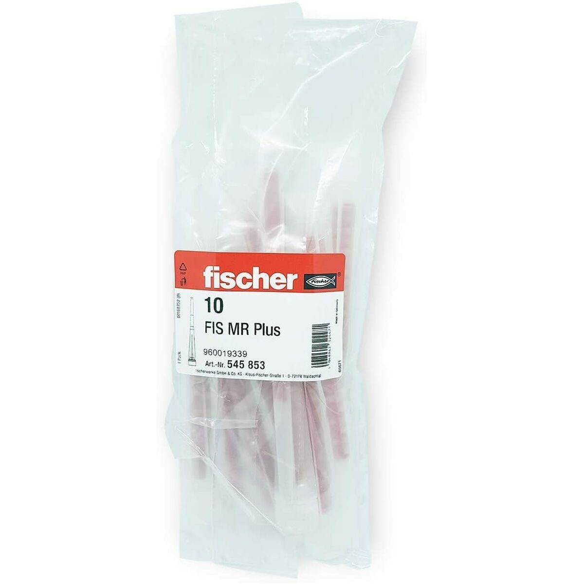 Boquilla Fischer Plástico Mezclador