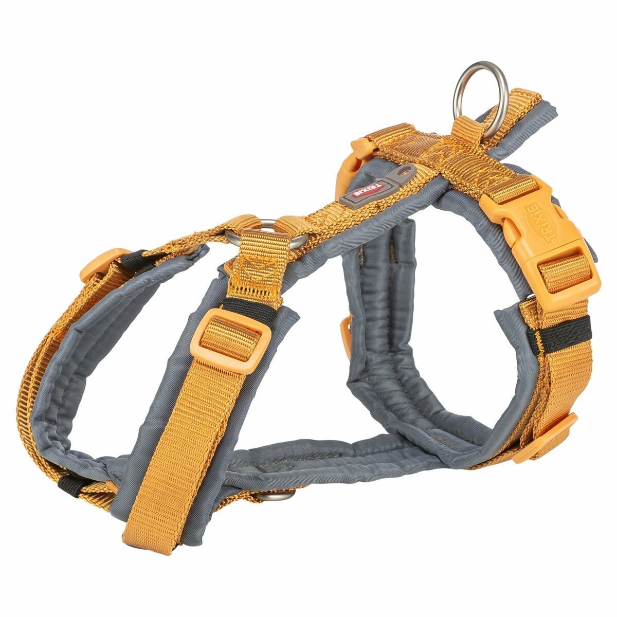 Arnés para Perro Trixie Premium Trekking Grafito Curry M