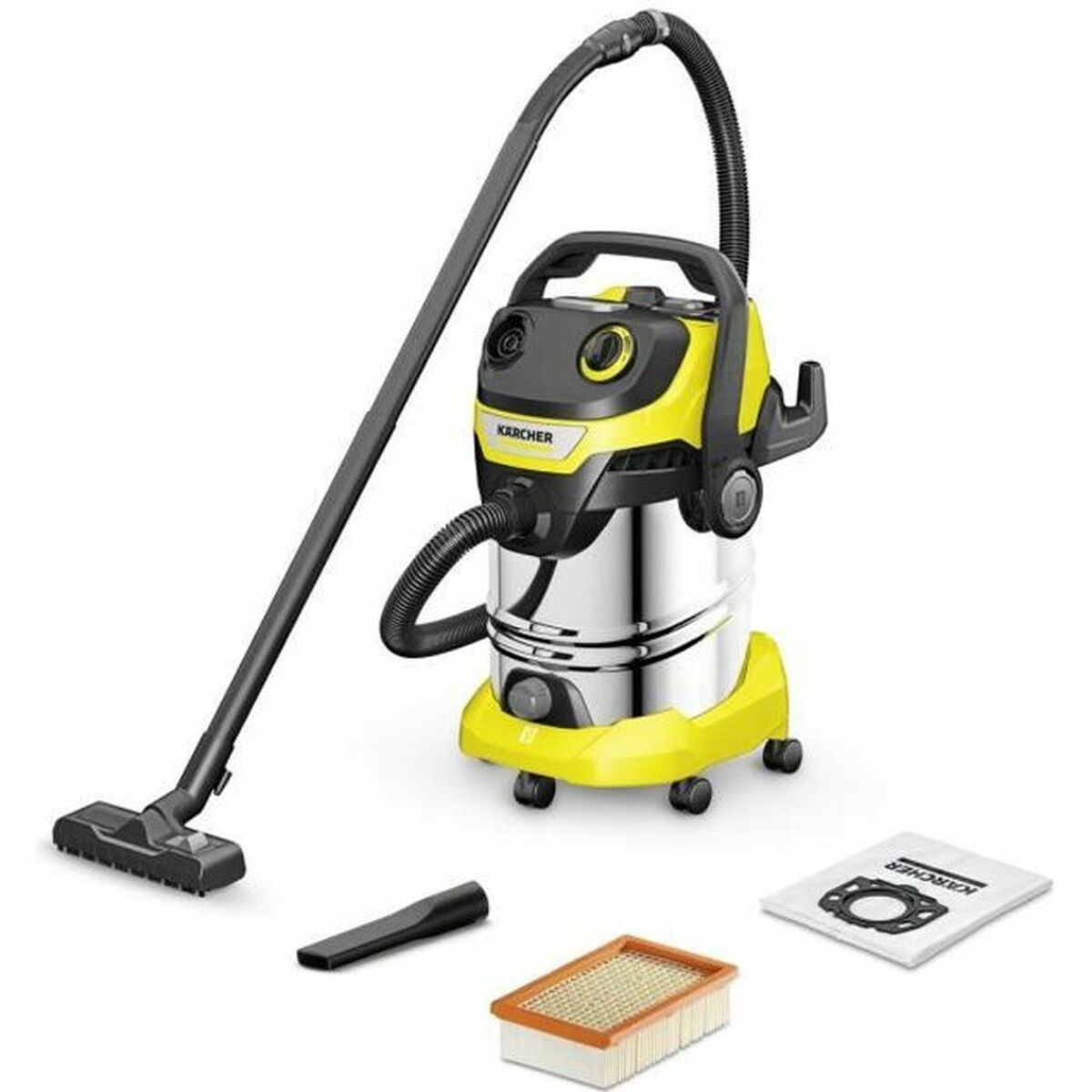 Aspiradora en seco y húmedo Kärcher WD 5 S V-25/5/22 1100 W 25 L Soplador