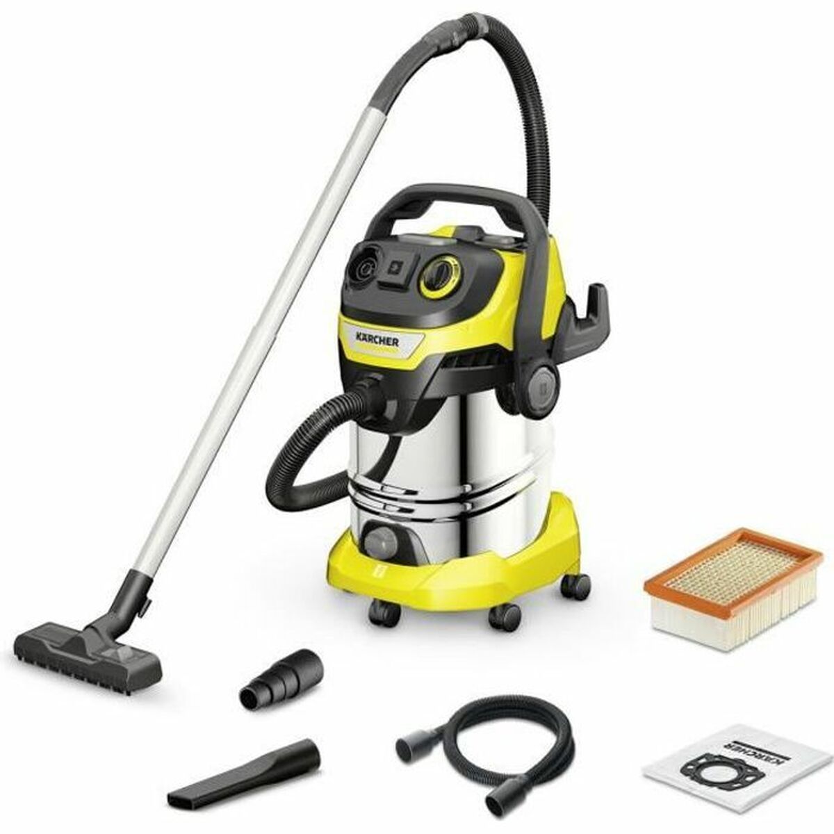 Aspiradora en seco y húmedo Kärcher WD 6 P S V-30/6/22/T 23 kPa 30 L 1300 W Soplador