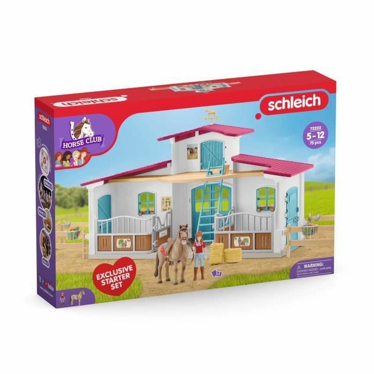 Playset Schleich 72222 - Horse Club range Caballo