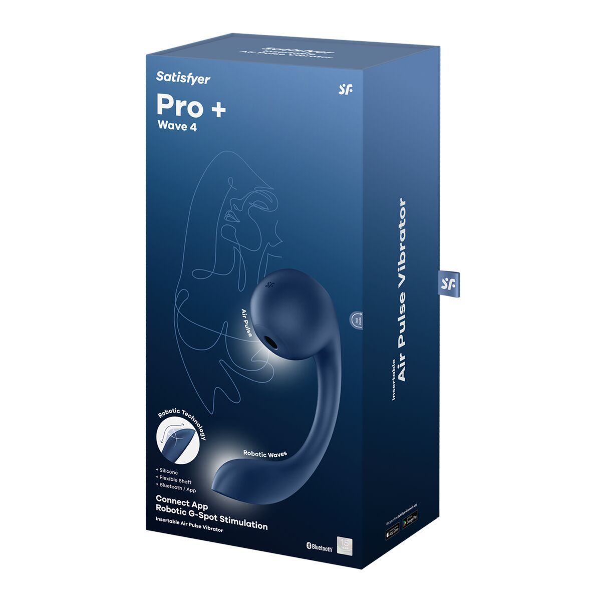 Succionador de Clítoris Satisfyer Azul