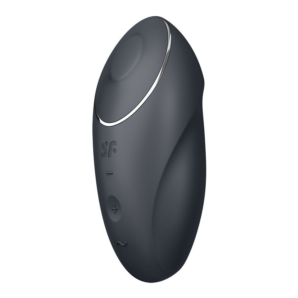 Masajeador Satisfyer Tap & Climax Gris
