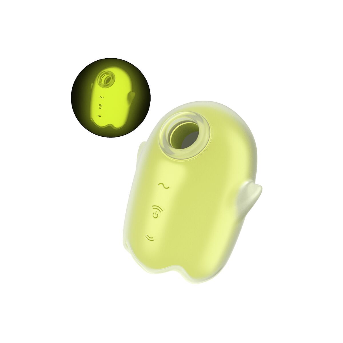 Succionador de Clítoris Satisfyer Glowing Ghost Amarillo