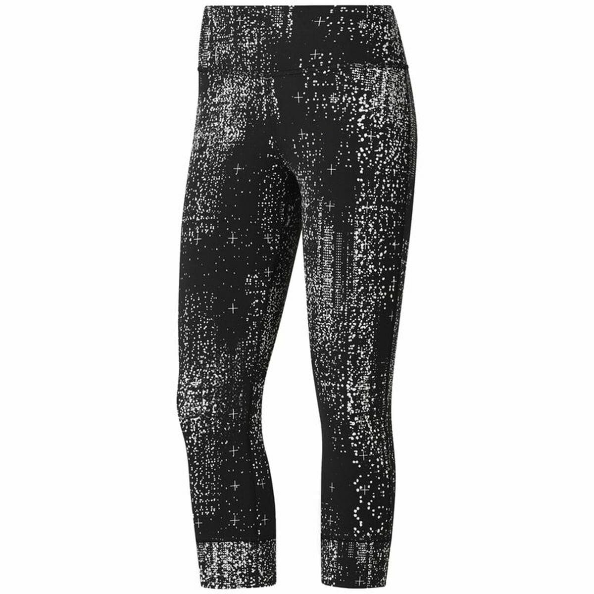 Mallas Deportivas de Mujer Reebok Lux 3/4 Negro