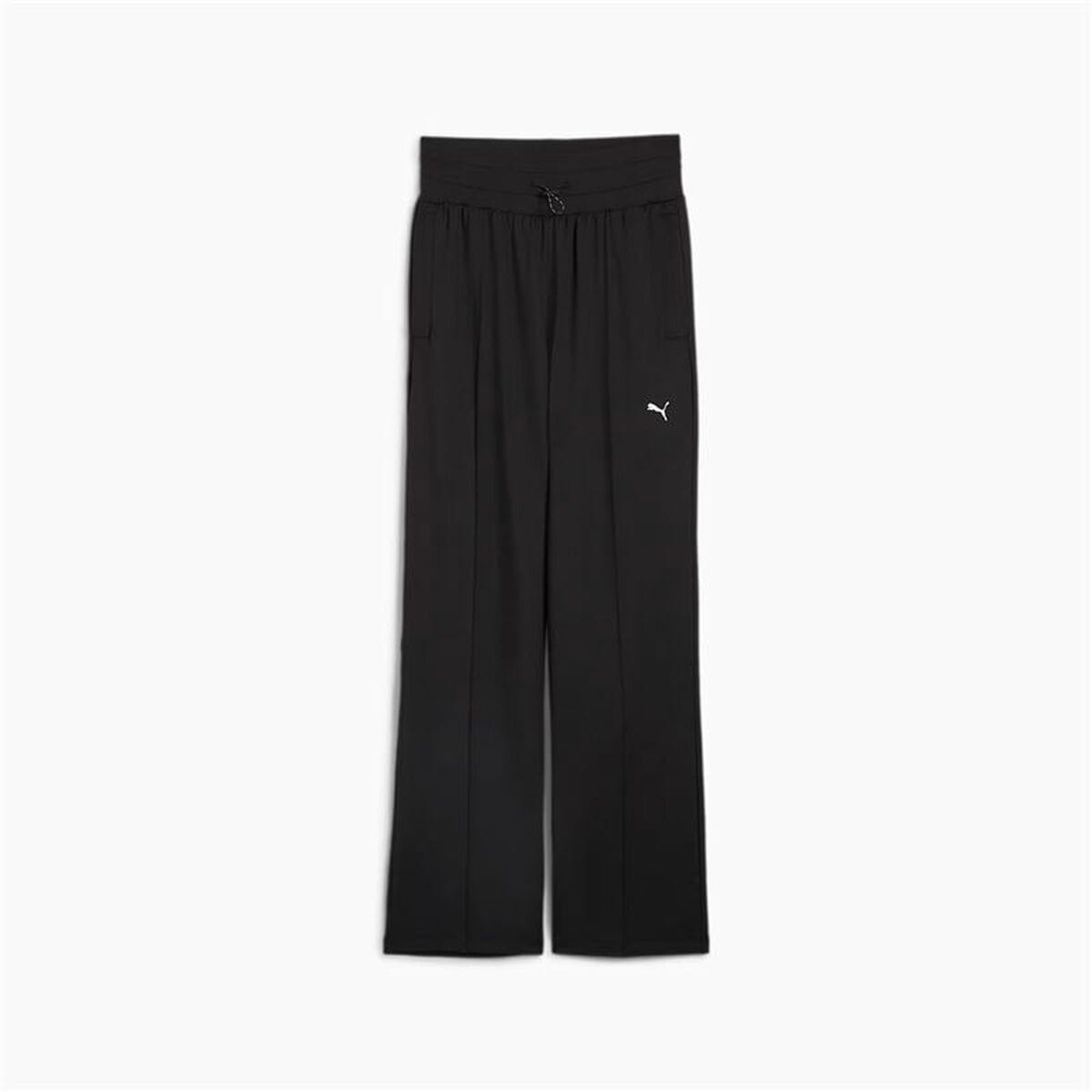Pantalón Largo Deportivo Puma Cloudspun Hw Wide Negro Mujer