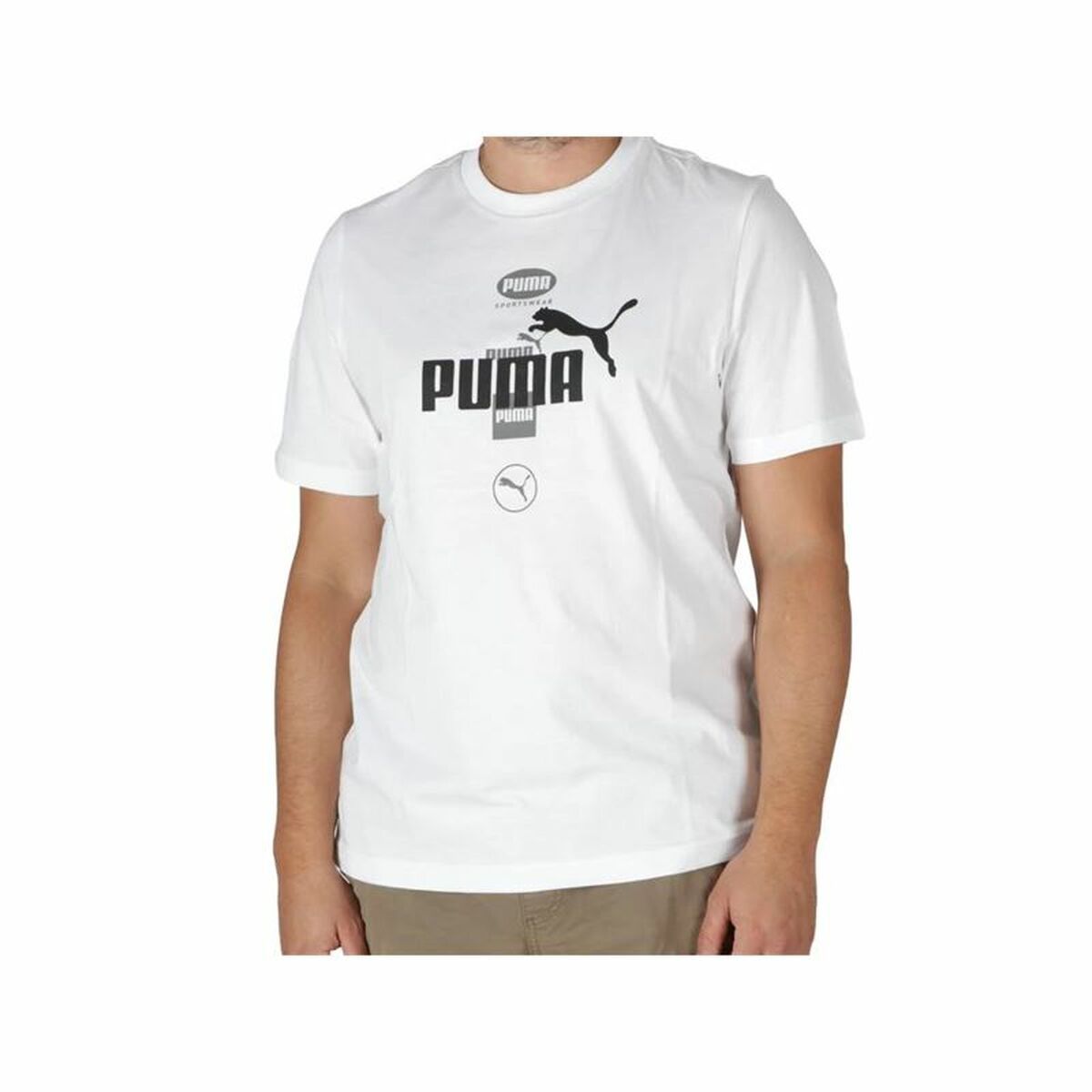 Camiseta de Manga Corta Hombre Puma Puma Power Graphic