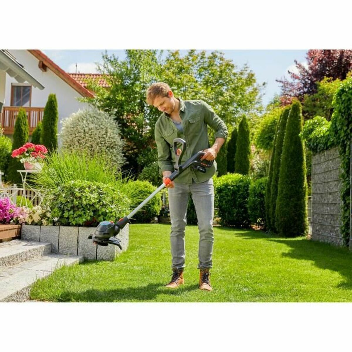 Recortadora Eléctrica Gardena 14701-20 23 cm 18 V