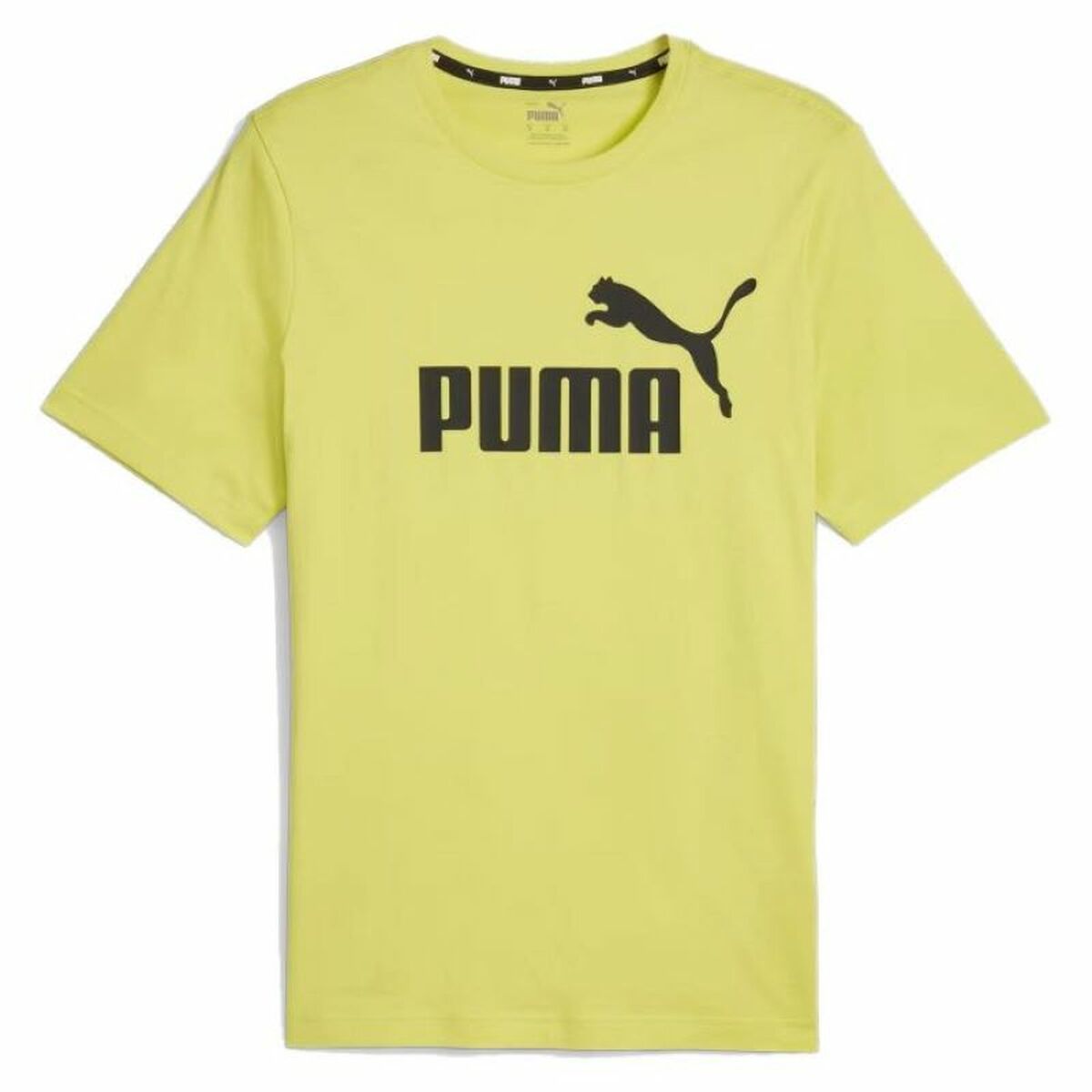 Camiseta Deportiva de Manga Corta Puma ESS LOGO TEE 586667 66 Verde