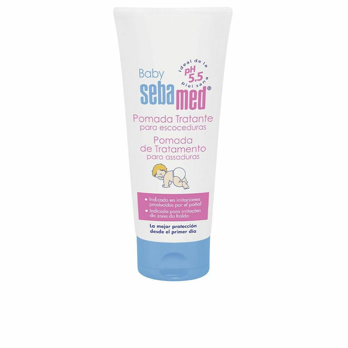 Crema Protectora de Pañal Sebamed Baby 100 ml Bebé Pomada