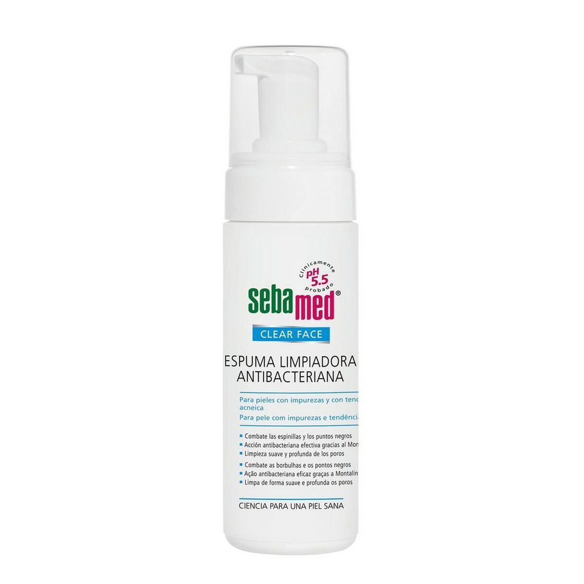 Espuma Limpiadora Sebamed Clear Face 150 ml Antibacteriana