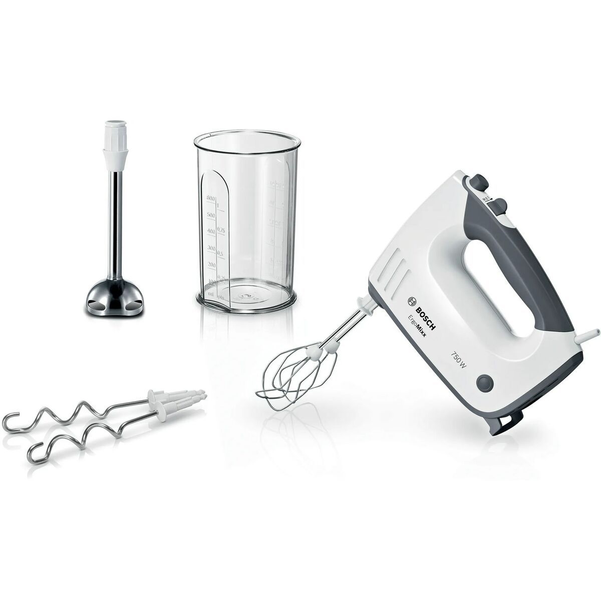 Batidora de Varillas BOSCH MFQ37470 Acero Inoxidable