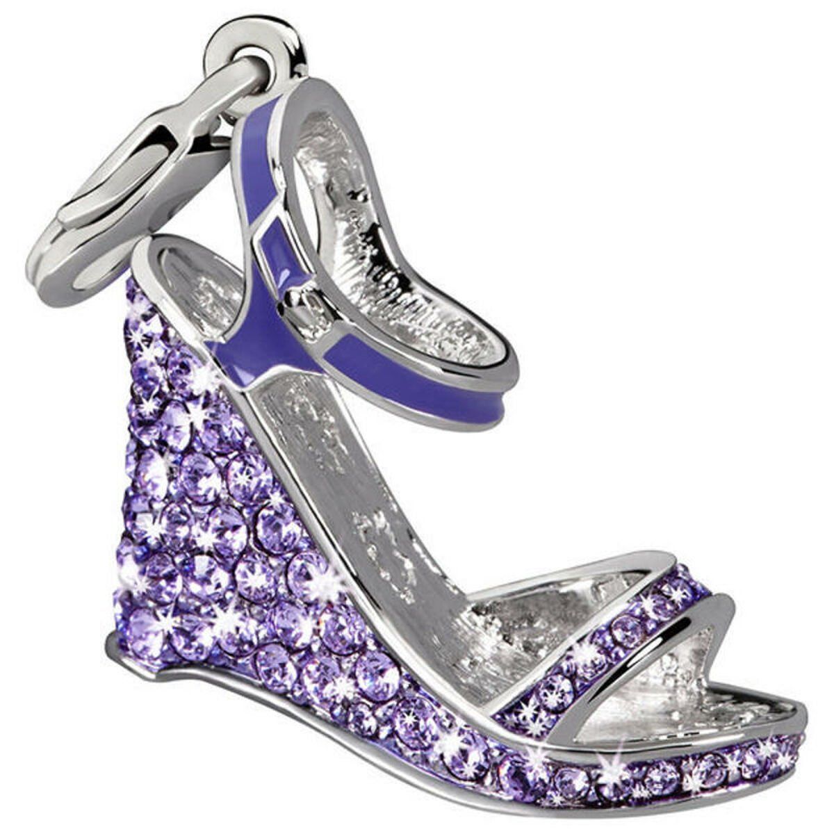 Charm Mujer Glamour (4 cm) Morado 4 cm