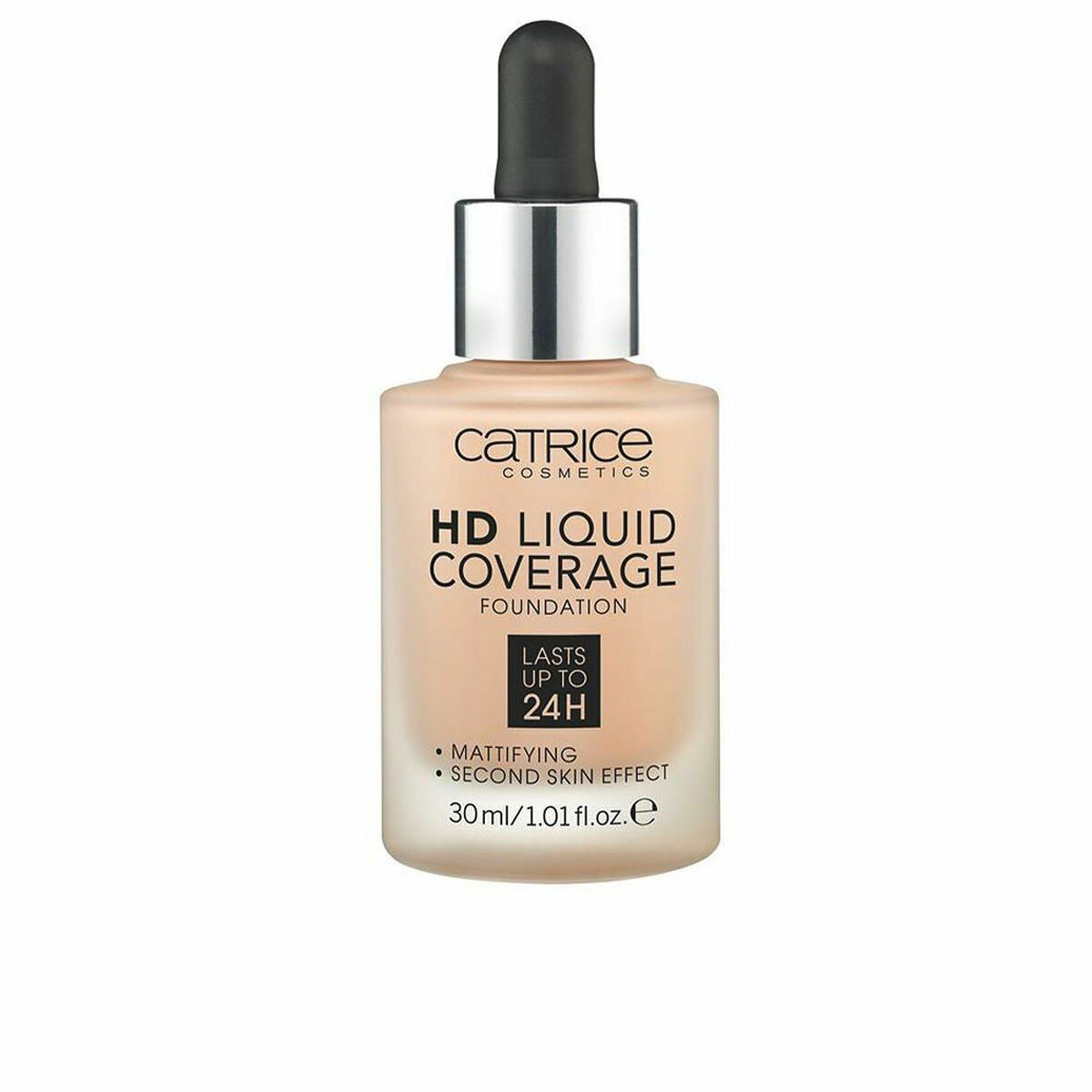 Base de Maquillaje Fluida Catrice La Base De Cobertura Líquida Hd Nº 020-rose beige 30 ml